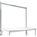 Aufbauportal, Grundtisch STANDARD Arbeitstisch-/Werkbanksystem UNIVERSAL/PROFI, 1750 mm, alusilber