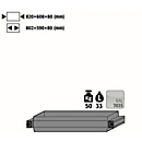Auszugswanne Stawa-R für asecos Sicherheitsschränke der UB90 Serie, Stahlblech, lichtgrau, B 820 x T 608 x H 91 mm, 33 l, bis 60 kg