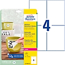 Avery Zweckform film labels, weatherproof, removable, 105 x 148 mm