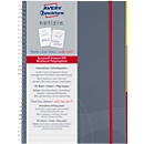 AVERY ZWECKFORM Notizbuch Notizio 7014,  PP, 90 Blatt, DIN A5, liniert, grau