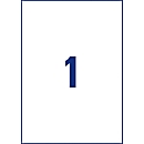 Avery Zweckform universele etiketten, 100 etiketten, 210 x 297 mm