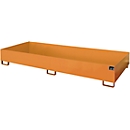 Bac de rayonnage type RW/RW 3300-2, sans caillebotis, orange RAL2000