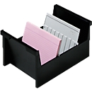 Bac encastrable/suspendu HAN, plastique, A4 paysage, gris