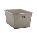 Bac rectangulaire standard, PRV, 1100 L, gris