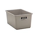 Bac rectangulaire standard, PRV, 400 L, gris