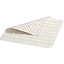 Badematte Rubbermaid® Safti-Grip®, mit Saugnäpfen, schimmelresistent, latexfrei, L 571 x B 355 mm, Gummi, weiss
