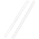 Baguettes à relier GBC®, Ø 6 mm, blanc
