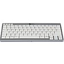 BakkerElkhuizen Tastatur UltraBoard 950 V2 Wireless, Bluetooth, 3 m Reichweite, HotKeys, USB-C, QWERTZ, dunkelgrau/hellgrau