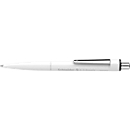 Balpen Schneider K3 Biosafe, slagbreedte M, onuitwisbaar, bioplastic, witte loop, zwarte schrijfkleur, 10 stuks.