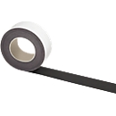 Bande magnétique adhésive, largeur 45 mm x longueur 10 m, noir
