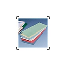 Bandes d'intercalaires en carton bene, jaune, 100 p.