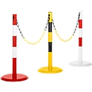 Boundary post, white