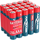 Baterías alcalinas Mirco AAA/LR03, 1.5 V, 20 piezas