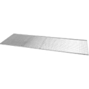 Bauer caillebotis pour bac de rétention en inox type VAW-4/B, jusqu'à 1000 kg/m², L 785 × P 2370 × H 30 mm, inox 1.4571