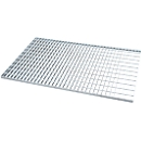 Bauer rooster voor roestvast stalen opvangbakken type VAW-2, tot 1000 kg/m², B 785 × D 1185 × H 30 mm, thermisch verzinkt staal