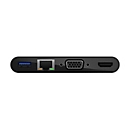 Belkin Multiport-Adapter - USB-C - VGA, HDMI - GigE