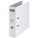 bene plastic letter file, white, 80 mm spine.