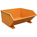 Benne basculante type GU, 750 litres, orange