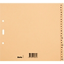 Biella Papier-Register, teildeckend, 25 Stück, 