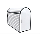 BikeBox bike rack, sheet steel structure