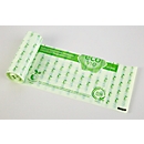 Bio-Müllbeutel DEISS, ecovio-Kunststoff, kompostierbar, flüssigkeitsdicht, 10 St. 30 l