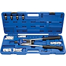 Blindnietmuttern-Hebelzangen-Set PROJAHN, M4-M10, je 20 Blindnietmuttern, Stahl, ergonom. Griff