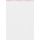 Bloc-notes ELCO, quadrillé avec interlignes de 4 mm, format A4, 100 feuilles, blanc
