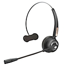 Bluetooth-Headset MediaRange MROS305, monaural, Lautstärkeregler, Mikrofon mit Rauschunterdrückung, Reichweite bis zu 10 m, bis zu 12 h, schwarz