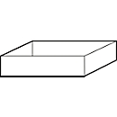 Bodemopvangbak Abz voor asecos veiligheidskasten van de series Q30, Q90, S90 en K90, polypropyleen, grijs, B 449 x D 505 x H 94 mm, 11 l