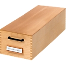 Boîte à fiches HAN, bois, format A7, 1000-1500 fiches