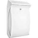Boîte aux lettres Swing, entrée de courrier format C4, verrouillable, blanc