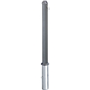 Bolardo Citytrend, cabeza ornamental, extraíble, cerradura de cilindro, de cierre diferente