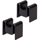 BonTon Verbindungsset für Circubin Abfallbehälter, 2 Kunststoffverbinder, B 15 x T 23 x H 22 mm, anthrazit