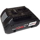 Bosch replacement battery ProCORE18V, for cordless strapping tools Banholzer and Wenz series BXT4, voltage 18 V, capacity 4.0 Ah, black