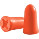 Bouchons d'oreilles jetables com4-fit Uvex, mousse plastique PU, taille S, SNR 33 dB, EN 352-2, orange clair, 200 paires