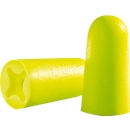 Bouchons d'oreilles jetables x-fit Uvex, mousse plastique PU, taille M, SNR 37 dB, EN 352-2, citron vert, 200 paires