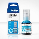 Bouteille d'encre originale Brother BTD180C, pack individuel, cyan, env. 5000 pages
