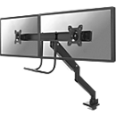 Bras double pour écrans NM-D775DXBLACK NewStar, fixation sur table, jusqu'à 32", inclinable/rotatif/pivotant, avec poignée