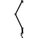 Bras pivotant Kensington A1020, support de bureau, pour microphones/webcams/systèmes d'éclairage, passage de câbles, noir