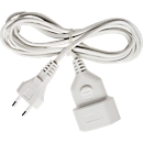 Brennenstuhl Verlängerungskabel, 3 Meter, Kunststoff, Euro-Stecker, weiß