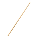 Broomstick, for hall brooms with stick hole, L 1400 mm, wood, brown