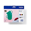 Brother LC227XLVALBP - 4er-Pack - Hohe Ergiebigkeit - Schwarz, Gelb, Cyan, Magenta - original - Tintenpatrone