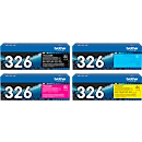 Brother Toner Sparpaket TN-326, CMYK-Bundle, schwarz,cyan, magenta, gelb, original