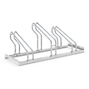 Bügelparker WSM, 1-seitig, für Reifen bis B 55 mm, B 1050 x T 538 x H 415 mm, Stahl feuerverzinkt, 3 Einstellplätze, zerlegt