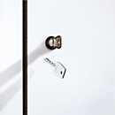 C+P cilinderslot met 2 sleutels, voor Evolo Plus, sluitcircuit tot 1000 sluitingen, zilver