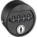 C+P Mechanisches Zahlenschloss WF 1401, vierstellig, schwarz