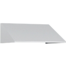 C+P schuin dak, voor kastbreedte 600 mm, lichtgrijs