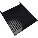 C+P Shoe tray, plastic, removable, W 298 x D 465 x H 8 mm, black