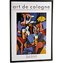 Cadres pour affiches, cadres photos, format A4, anodisé noir