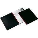 Cahier à pochettes plastiques Easy DURABLE, pour format A4, 20 pochettes coin, 2 p., noir